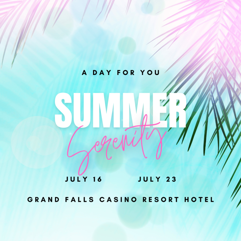 Summer Serenity Experience - A Day For You